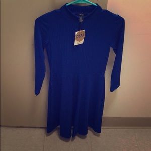 Blue forever 21 dress.
